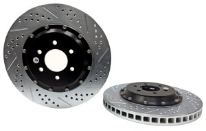 Dodge Viper Brake Rotors (2) - Front - Baer Brakes - Eradispeed + SDZ Slot & Drilled - `03-`10